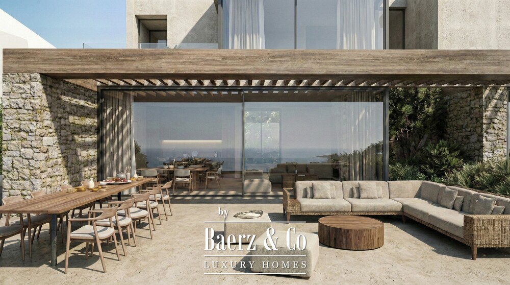 Mediterranean exclusive Villa with open sea views image