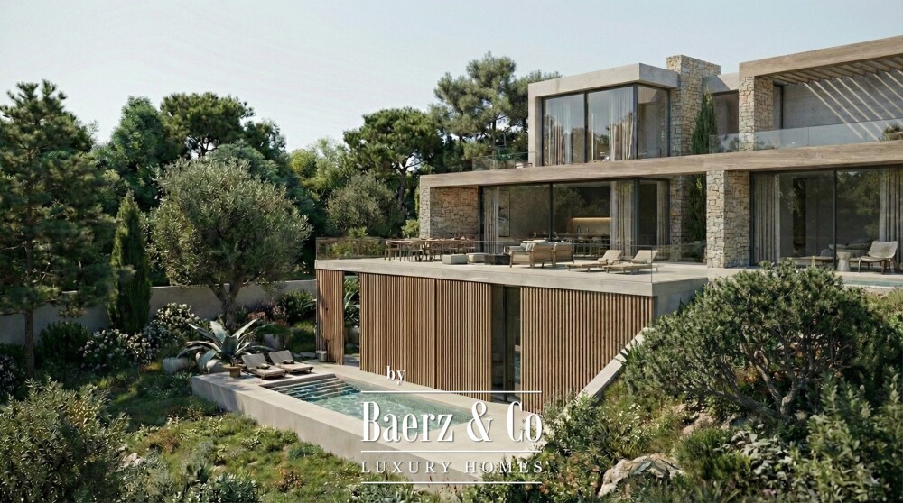 Mediterranean exclusive Villa with open sea views image