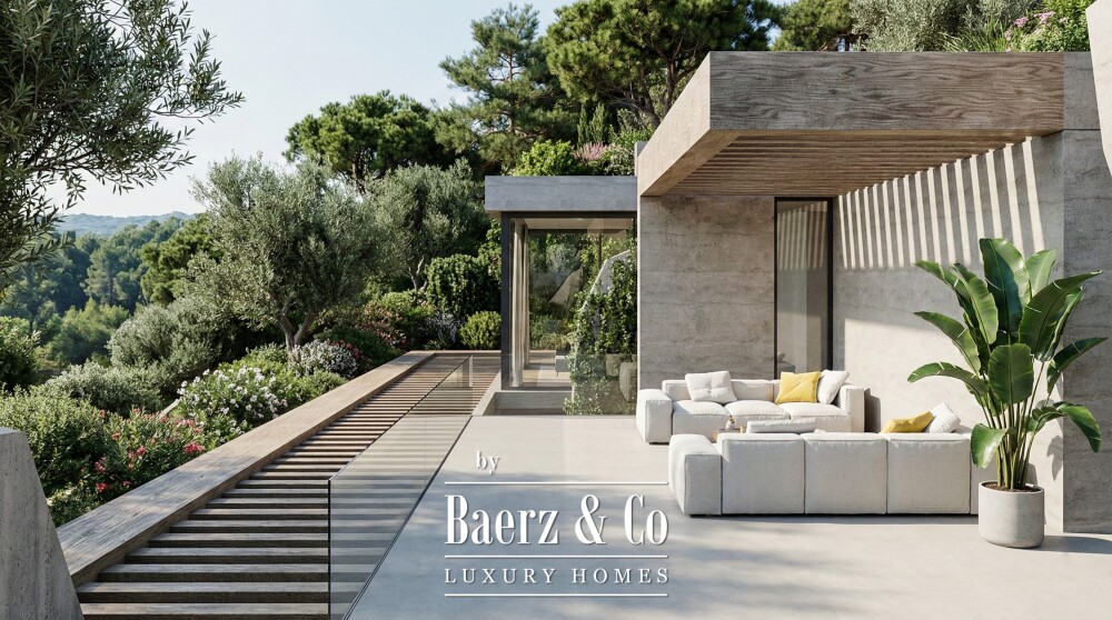 Mediterranean exclusive Villa with open sea views image