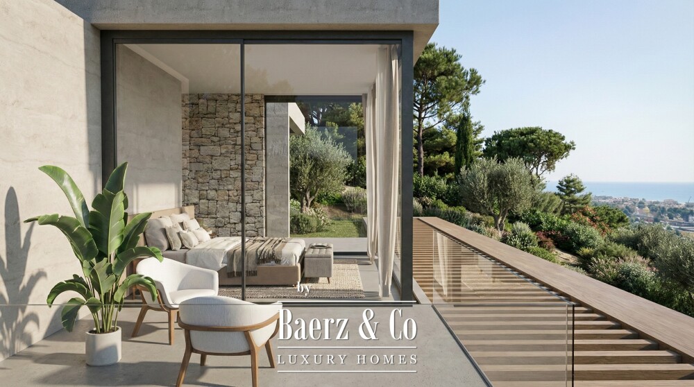 Mediterranean exclusive Villa with open sea views image