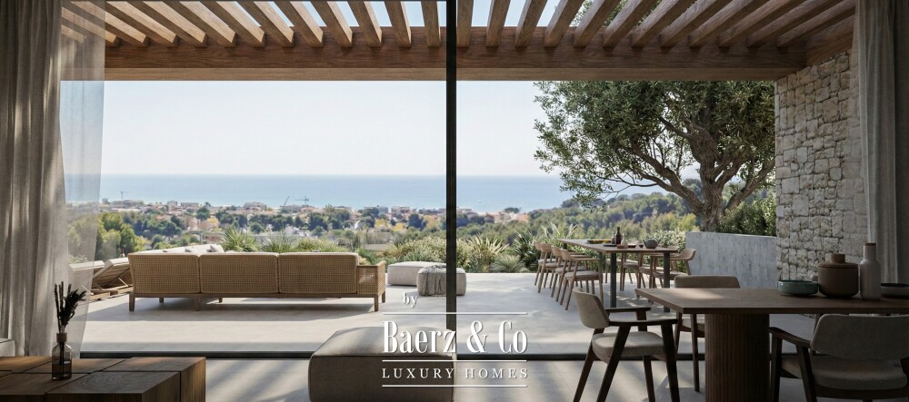 Mediterranean exclusive Villa with open sea views image