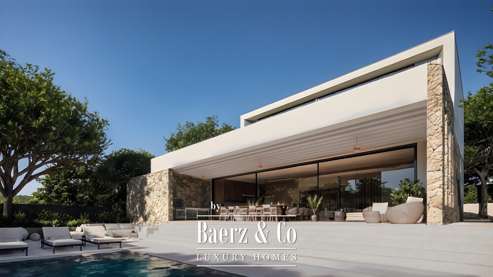 Modern mediterranean villa in Castelldefels image