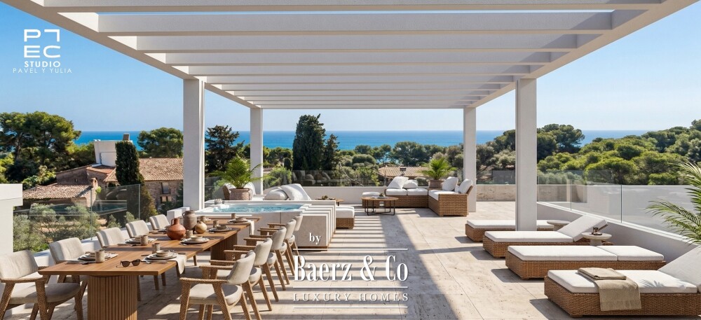 Modern mediterranean villa in Castelldefels image