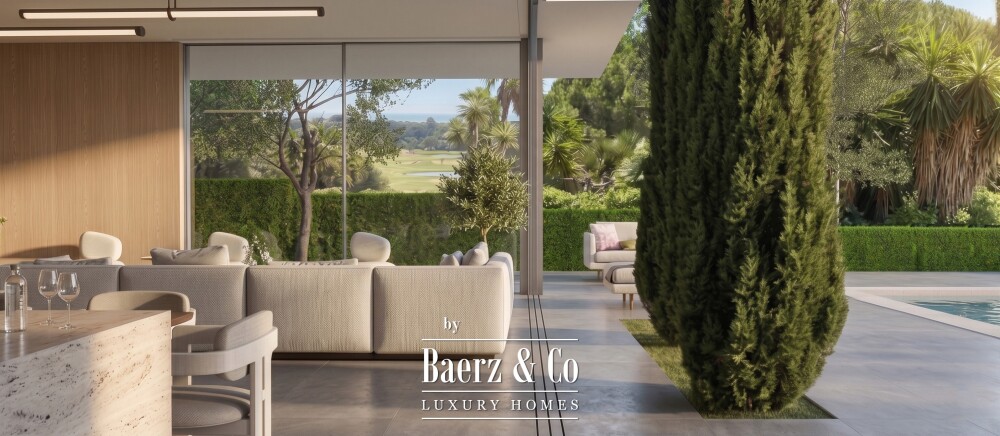 Modern Villa with spectacular Golf and Sea Views in Can Girona image