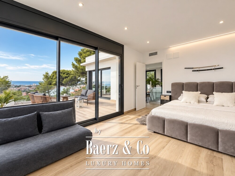 Contemporary Villa with Panoramic Mediterranean Sea Views in Cunit image