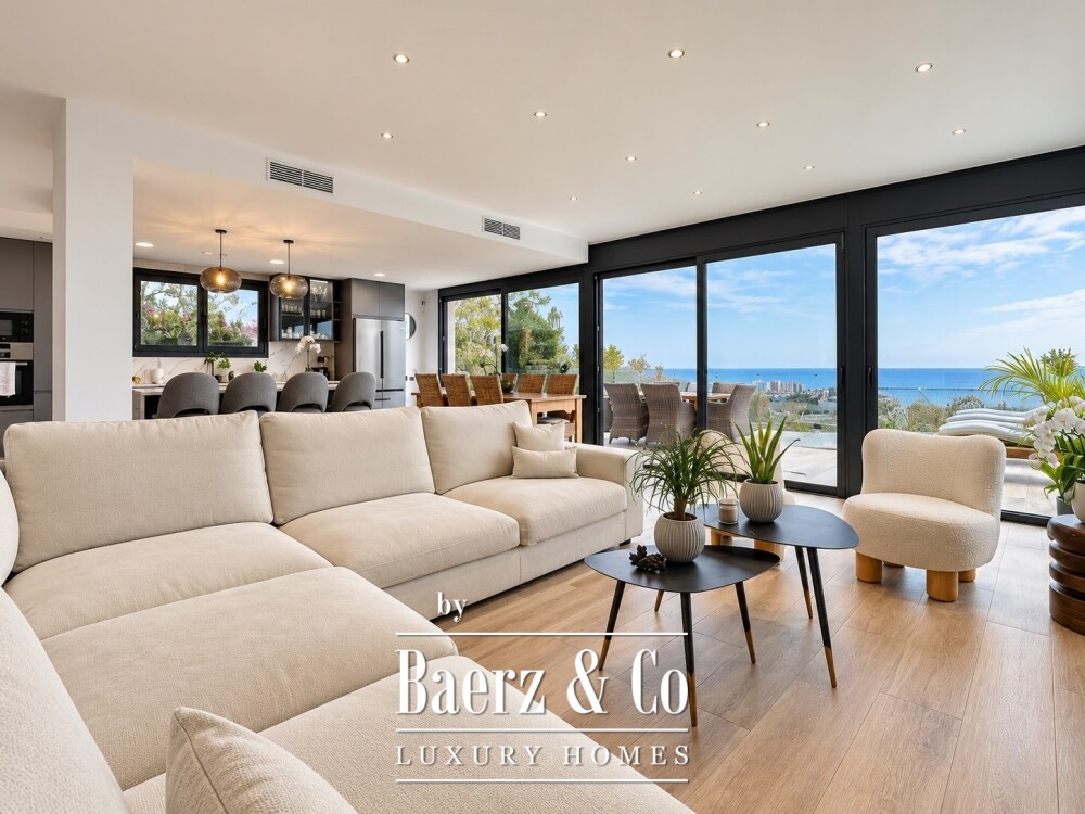 Contemporary Villa with Panoramic Mediterranean Sea Views in Cunit image