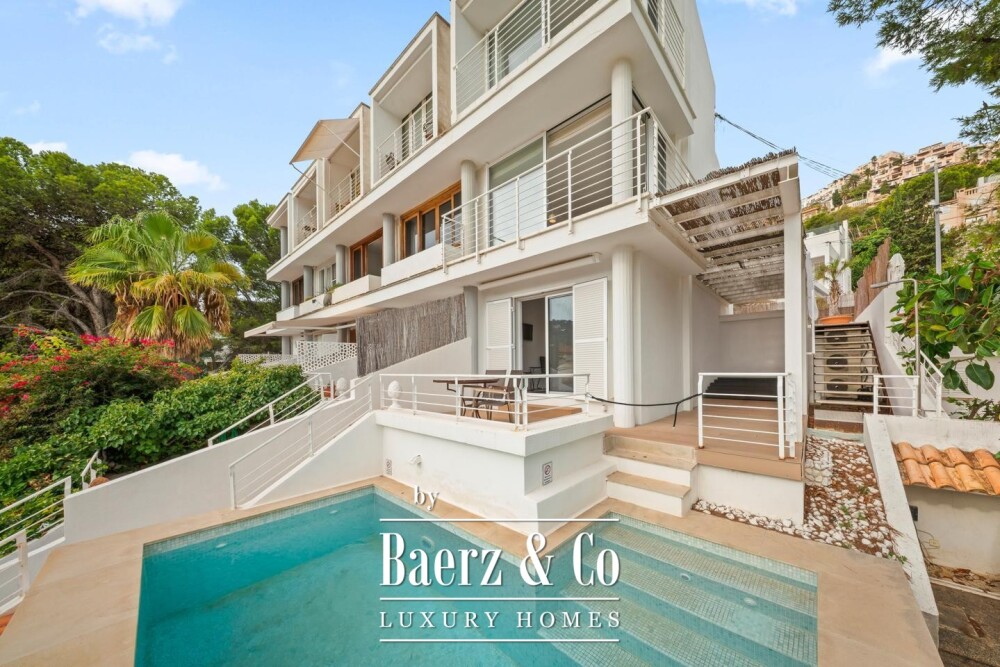 Renovated Beach House with pool and bay views in Port d’Andratx image