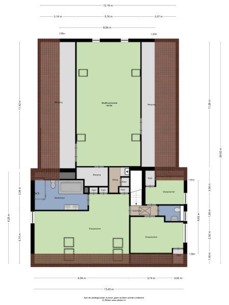 Floor Plan 2 - Hasseltweg 29