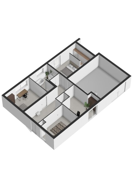 Floor Plan 5 - Simon van Capelweg 7 B