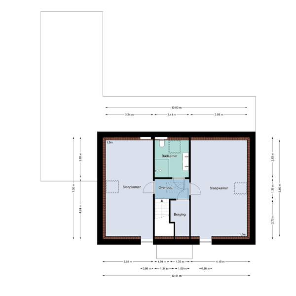 Floor Plan 3 - Villa Bethulaweg 14